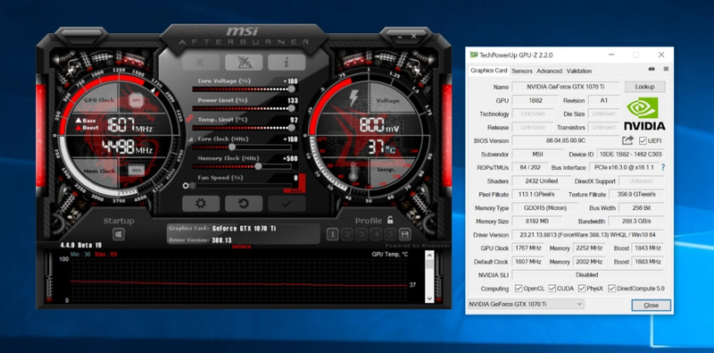 Illustration for article titled MSI Geforce GTX 1070 Ti Review: Solid, If Not Exciting
